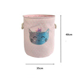 Kids Folding Laundry Basket Kitchen Essentials
