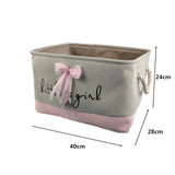 Kids Folding Laundry Basket Kitchen Essentials