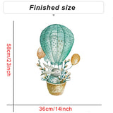 Kids Room Hot Air Balloon Wall Decals Kitchen Essentials