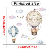Kids Room Hot Air Balloon Wall Decals Kitchen Essentials