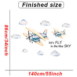 Kids Room Hot Air Balloon Wall Decals Kitchen Essentials