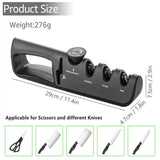 Knife Sharpener 5 in 1 Professional Kitchen Scissors Kitchen Essentials
