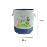 Large Cartoon Animal Folding Laundry Basket Kitchen Essentials