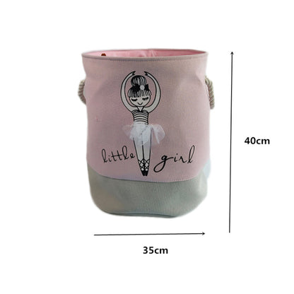 Large Cartoon Animal Folding Laundry Basket Kitchen Essentials