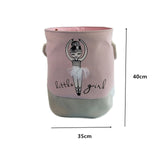 Large Cartoon Animal Folding Laundry Basket Kitchen Essentials