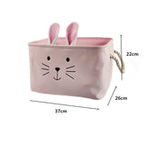 Large Cartoon Animal Folding Laundry Basket Kitchen Essentials