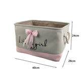 Large Cartoon Animal Folding Laundry Basket Kitchen Essentials