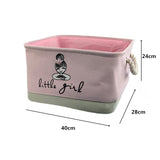 Large Cartoon Animal Folding Laundry Basket Kitchen Essentials