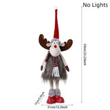 Large Standing Christmas Elk (with Lights) & Xmas Reindeer Doll Kitchen Essentials