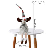 Large Standing Christmas Elk (with Lights) & Xmas Reindeer Doll Kitchen Essentials