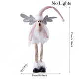 Large Standing Christmas Elk (with Lights) & Xmas Reindeer Doll Kitchen Essentials