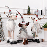 Large Standing Christmas Elk (with Lights) & Xmas Reindeer Doll Kitchen Essentials