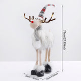 Large Standing Christmas Elk (with Lights) & Xmas Reindeer Doll Kitchen Essentials