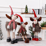 Large Standing Christmas Elk (with Lights) & Xmas Reindeer Doll Kitchen Essentials