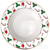 Luxury Christmas Bone Chine Tableware Kitchen Essentials
