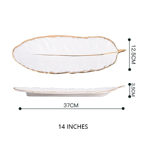 Luxury Nordic Style Cake or Serving Plate Kitchen Essentials
