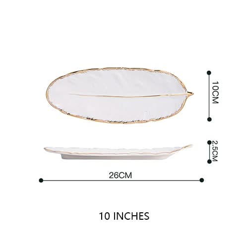 Luxury Nordic Style Cake or Serving Plate Kitchen Essentials