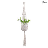 Macrame Handmade Flower Pot Basket Kitchen Essentials