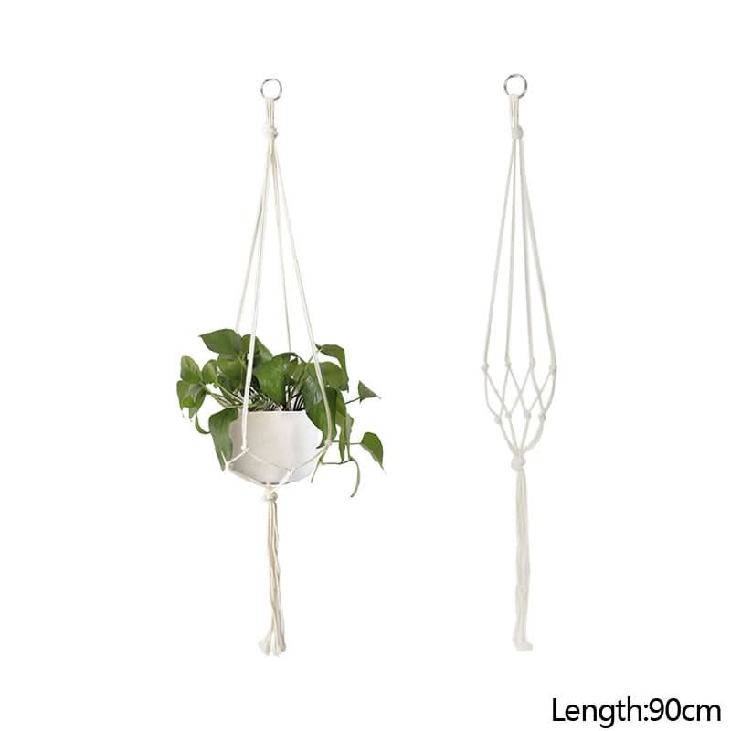 Macrame Handmade Flower Pot Basket Kitchen Essentials