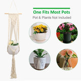 Macrame Handmade Flower Pot Basket Kitchen Essentials