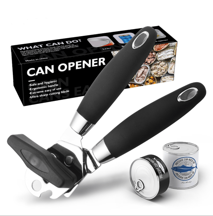 Manual Stainless Steel Multi-Function Tin Opener eprolo