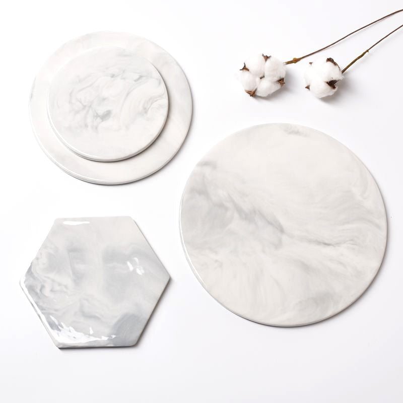 Marble Style Chopping Board Kitchen Essentials
