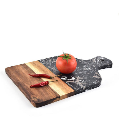 Marble and Acacia Wood Kitchen Chopping Board eprolo