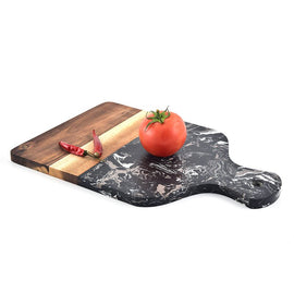 Marble and Acacia Wood Kitchen Chopping Board eprolo