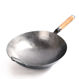 Master Star Chinese Carbon Steel Wok Kitchen Essentials