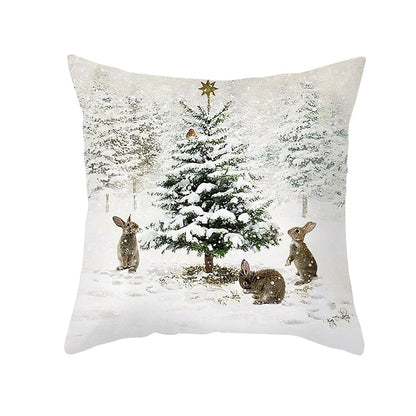 Merry Christmas Cushion Covers - 45x45cm Kitchen Essentials