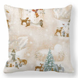 Merry Christmas Cushion Covers - 45x45cm Kitchen Essentials