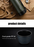 Military Travel Thermos Flask Kitchen Essentials