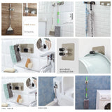 Multi-Purpose Adhesive Wall Mounted Hooks Kitchen Essentials