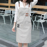 New Fashion Canvas Unisex Kitchen Aprons Kitchen Essentials