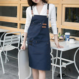 New Fashion Canvas Unisex Kitchen Aprons Kitchen Essentials