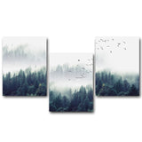 Nordic Decoration Forest Landscape Canvas Wall Art eprolo