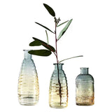 Nordic Gradient Color Transparent Glass Vase eprolo