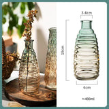 Nordic Gradient Color Transparent Glass Vase eprolo