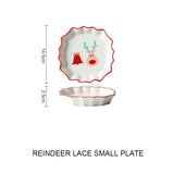 Nordic Retro Christmas Cute Tableware Kitchen Essentials