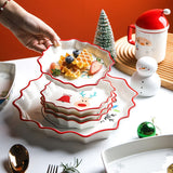 Nordic Retro Christmas Cute Tableware Kitchen Essentials