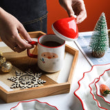 Nordic Retro Christmas Cute Tableware Kitchen Essentials