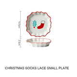 Nordic Retro Christmas Cute Tableware Kitchen Essentials