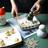 Nordic Retro Christmas Cute Tableware Kitchen Essentials