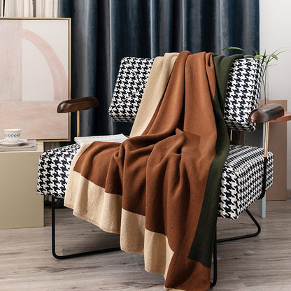 Nordic Style Knitted Blanket eprolo