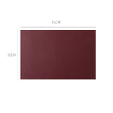 Nordic Style Leather Placemats Kitchen Essentials