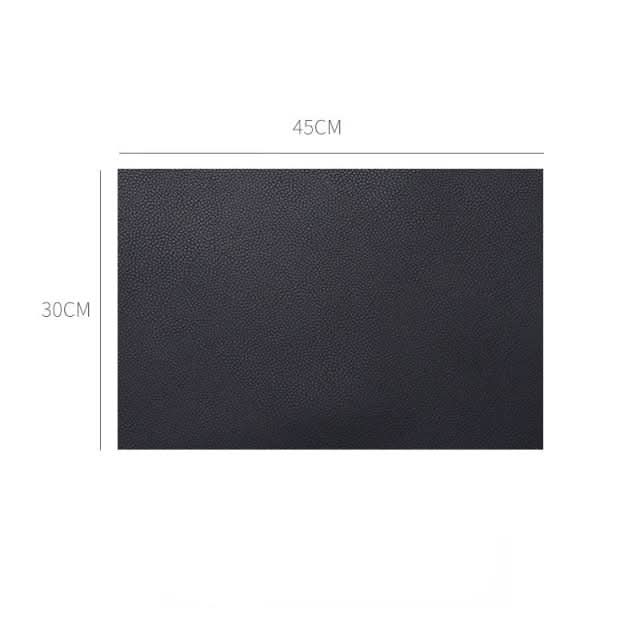 Nordic Style Leather Placemats Kitchen Essentials