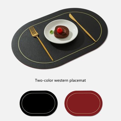 Nordic Style Oval Dining Place Mat Kitchen Essentials
