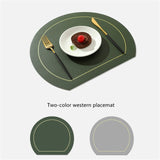 Nordic Style Oval Dining Place Mat Kitchen Essentials