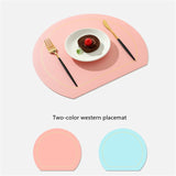 Nordic Style Oval Dining Place Mat Kitchen Essentials