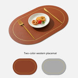Nordic Style Oval Dining Place Mat Kitchen Essentials